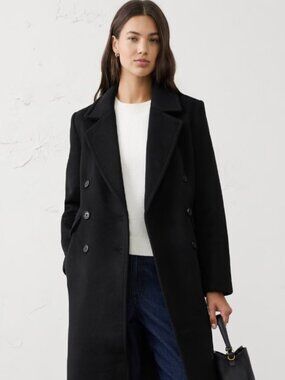 NWOT Banana Republic Timeless Top Coat Size S